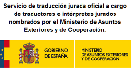 Le enviamos la traducción jurada de italiano a su domicilio en Enériz/Eneritz